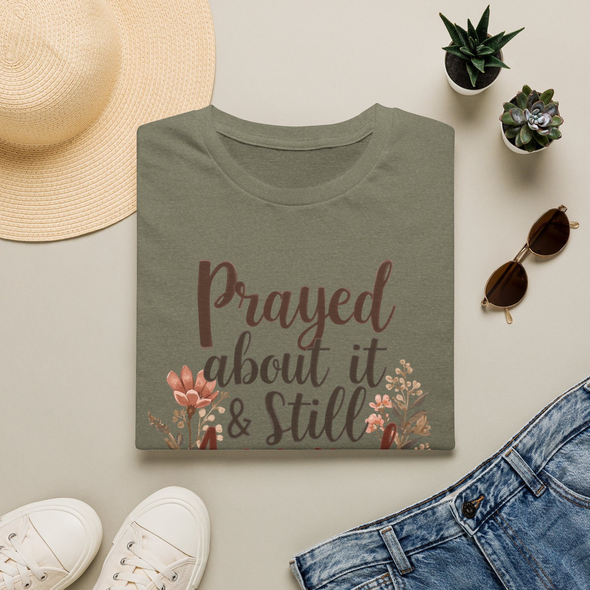 Prayed About It & Still Annoyed Floral T-Shirt