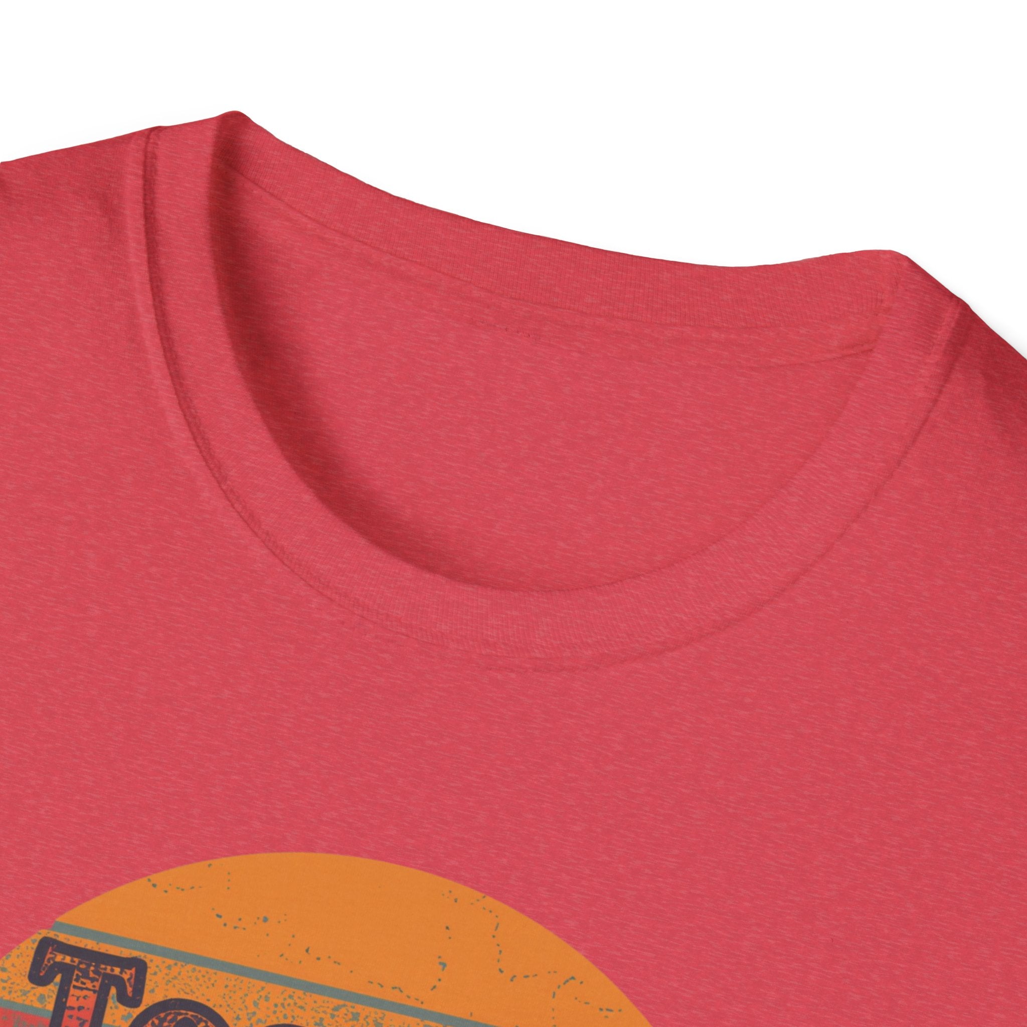 Too Blessed To Argue T-Shirt — Retro Sunset Faith Graphic Tee