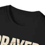 Prayer Warrior T-Shirt — Meditative Jesus Graphic Tee