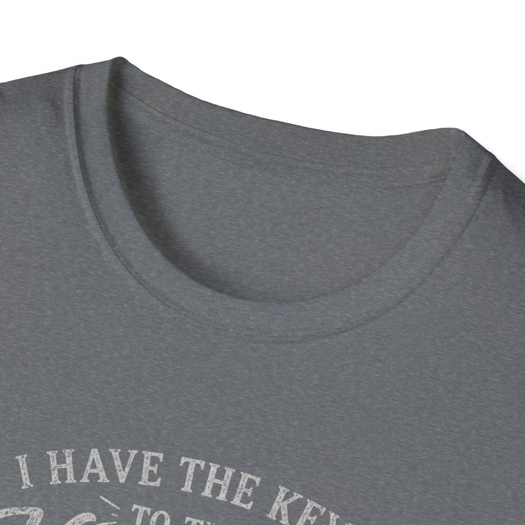 Kingdom Keys T-Shirt — "I Have the Keys to the Kingdom" Church Faith Tee