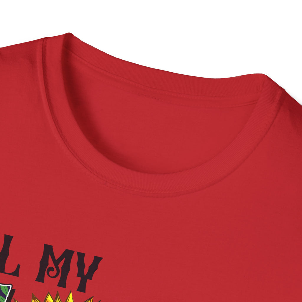 Faith T-Shirt — “All My Hope Is In Jesus” Sunflower Floral Design