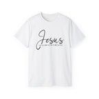 Jesus Script Tee — "Jesus: The Way The Truth The Life" Christian Faith T-Shirt