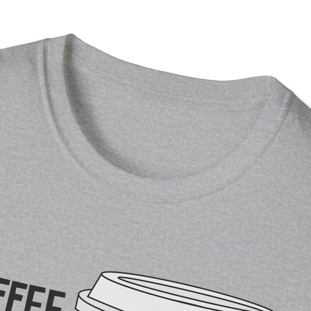 Coffee Gets Me Started, Jesus Keeps Me Going T-Shirt