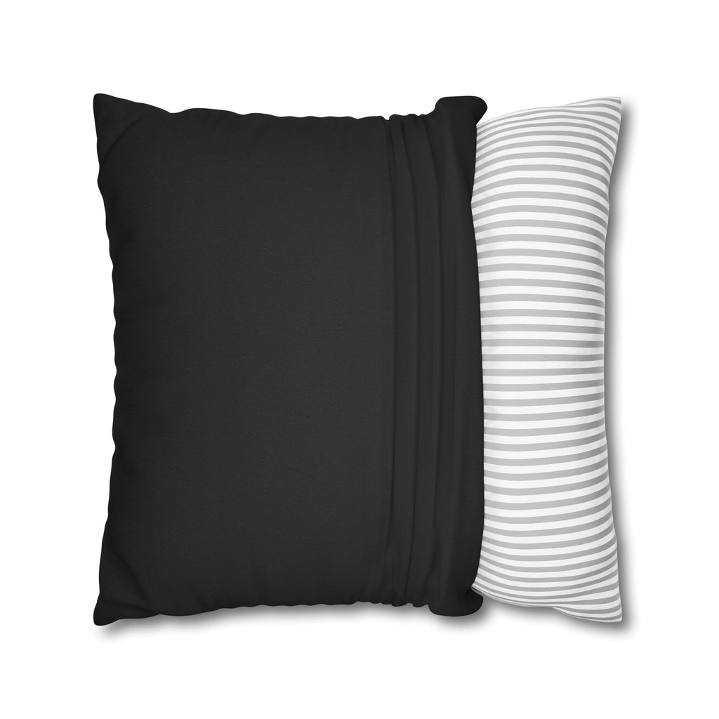 Dragonfly Floral Pillowcase — "It Is Well With My Soul" Decorative Throw Pillow Cover