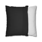 Dragonfly Floral Pillowcase — "It Is Well With My Soul" Decorative Throw Pillow Cover