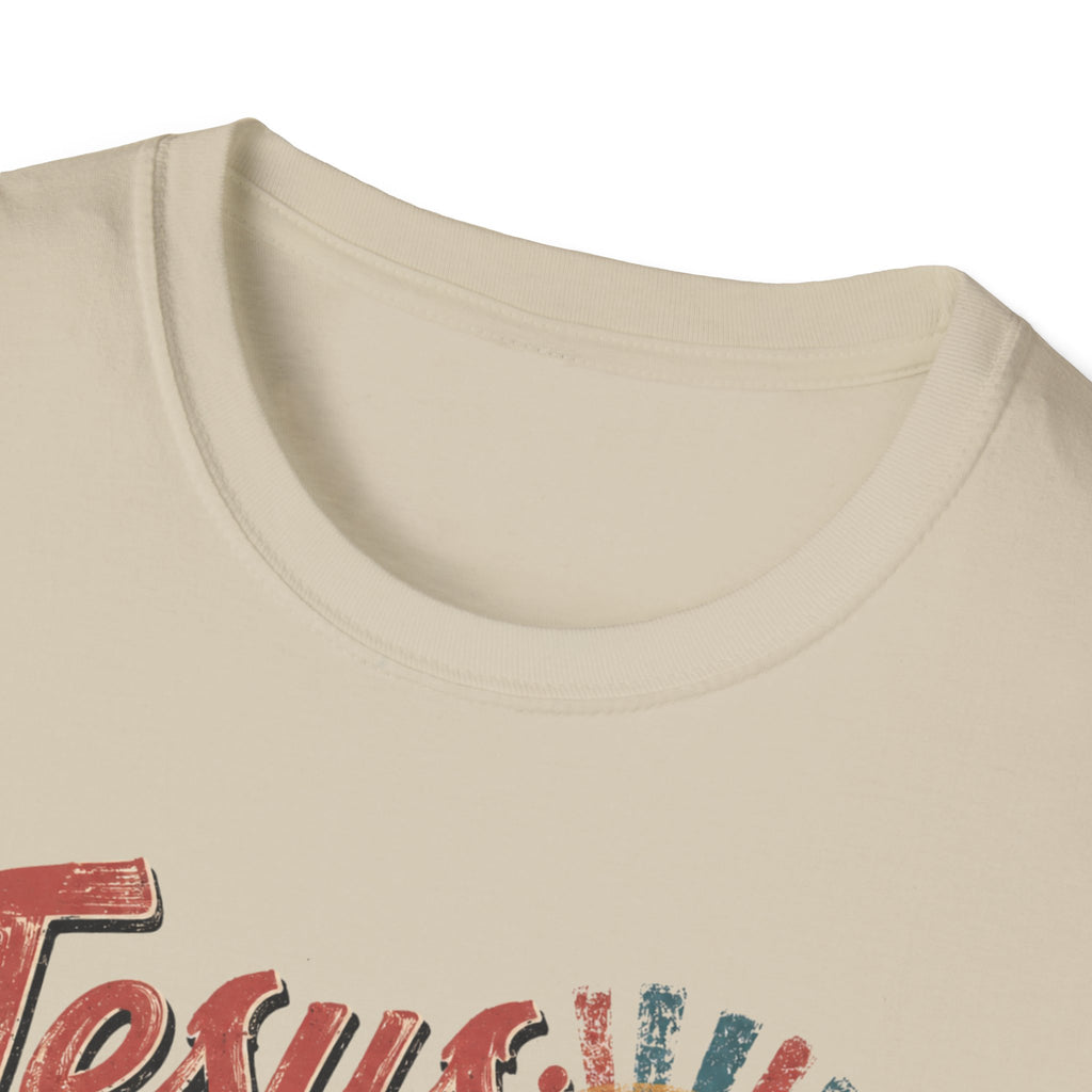 Jesus Can Fix My Mess T-Shirt — Retro Cassette Christian Tee