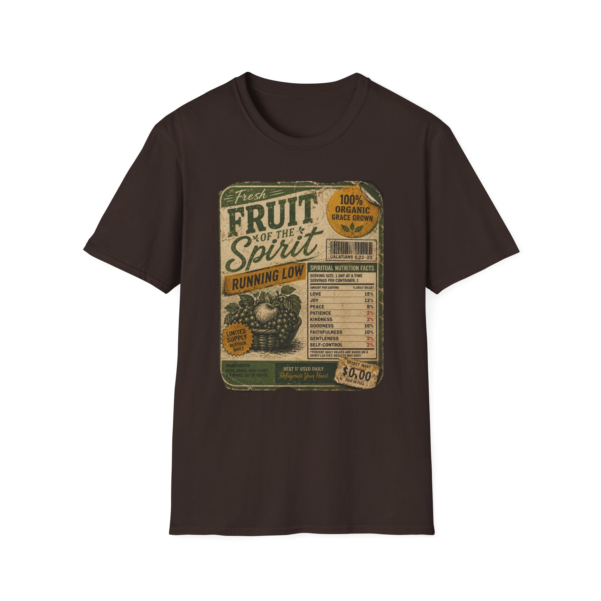 Fruit of the Spirit T‑Shirt — Vintage ‘Fresh Fruit of the Spirit’ Christian Graphic Tee
