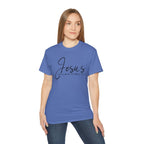 Jesus Script Tee — "Jesus: The Way The Truth The Life" Christian Faith T-Shirt