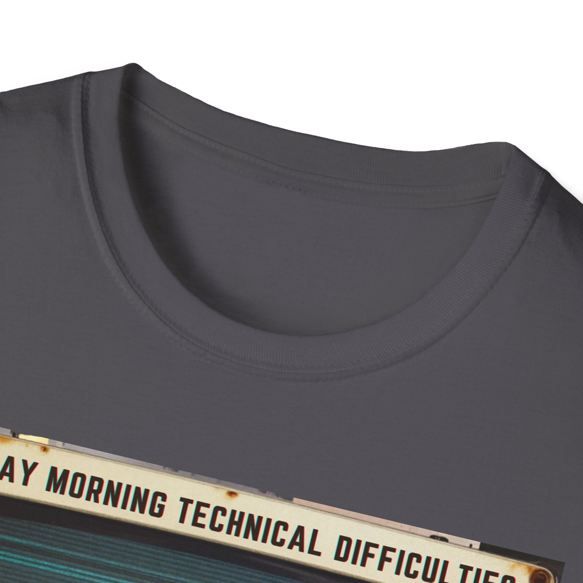 T-Shirt - "Sunday Morning Technical Difficulties" Vintage VHS Graphic