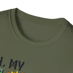 Faith T-Shirt — “All My Hope Is In Jesus” Sunflower Floral Design