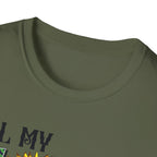Faith T-Shirt — “All My Hope Is In Jesus” Sunflower Floral Design