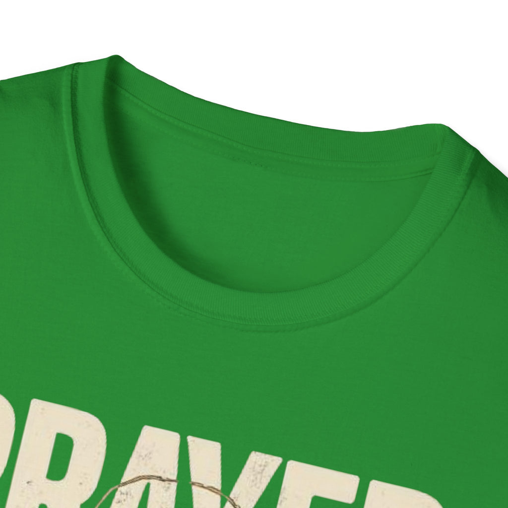Prayer Warrior T-Shirt — Meditative Jesus Graphic Tee