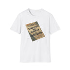 T‑Shirt — 'Sanctified But Slightly Irritated' Vintage Poster Graphic