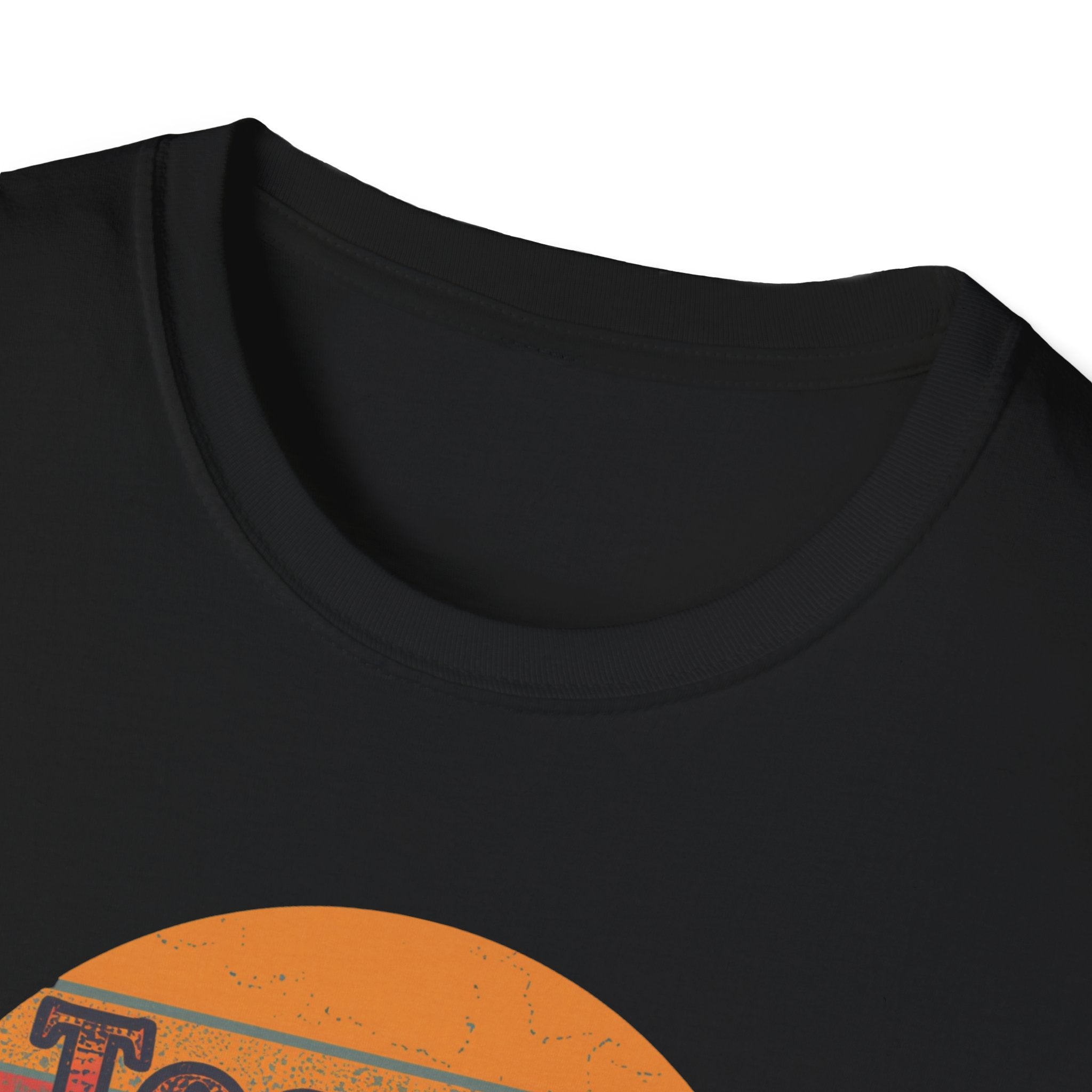 Too Blessed To Argue T-Shirt — Retro Sunset Faith Graphic Tee