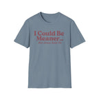 Covered in Grace T‑Shirt — "Running on Coffee, Slightly Unhinged but Saved" Christian Graphic Tee