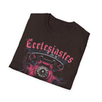 Ecclesiastes Retro Phone T-Shirt — "Meaningless... But Make It Fashion" Graphic Tee