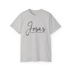 Jesus Script Tee — "Jesus: The Way The Truth The Life" Christian Faith T-Shirt