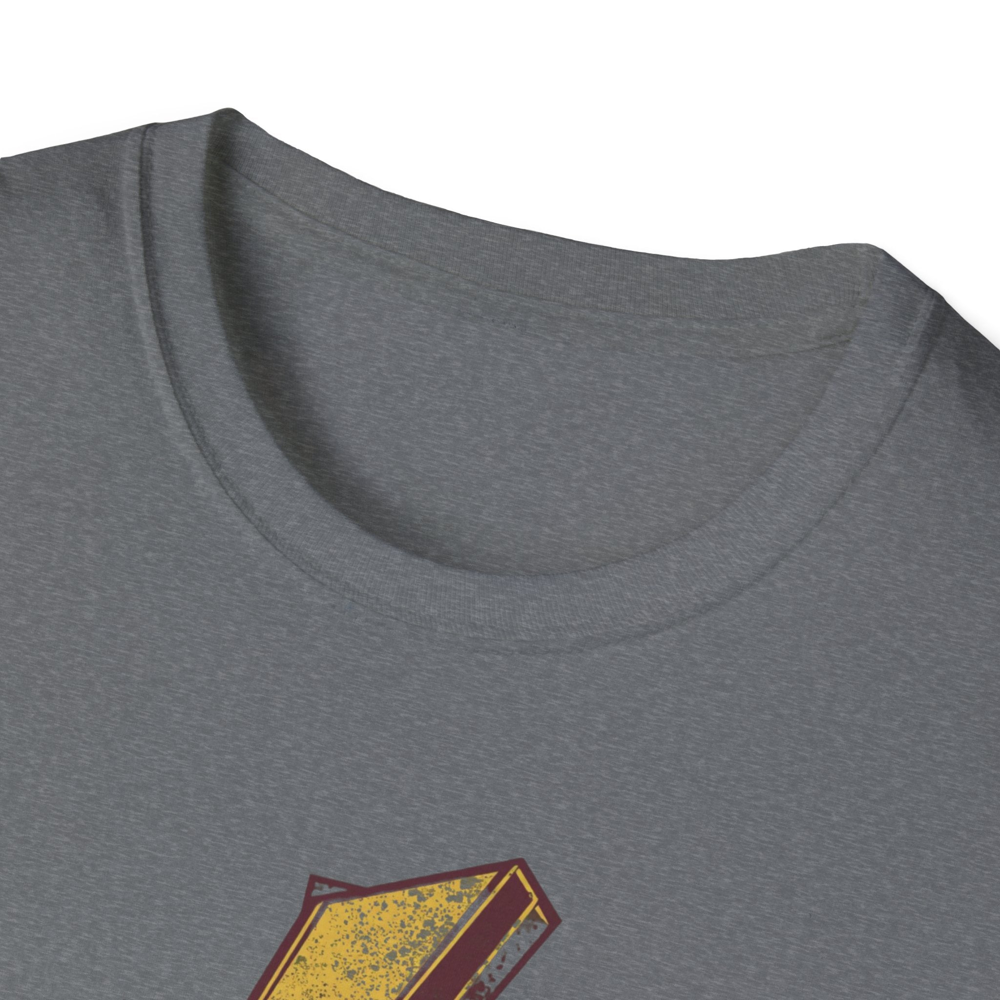 Vintage Lightning Bolt T-Shirt — Retro Distressed Yellow Bolt Tee