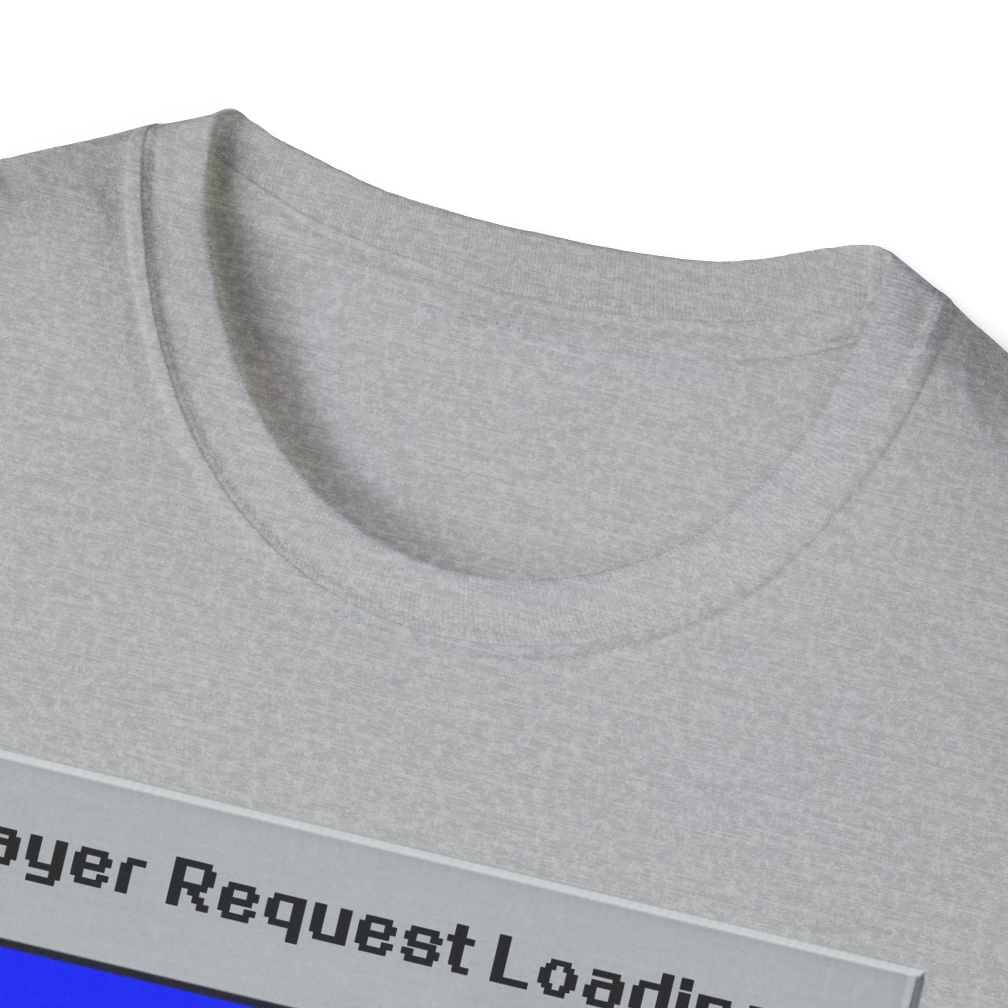 Prayer Request Loading T-Shirt — "Please Wait... God Is Buffering" Christian Graphic Tee