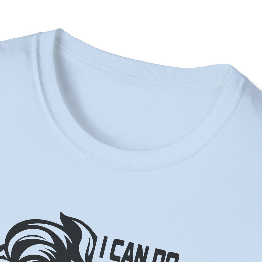 Philippians 4:13 Lion T-Shirt – "I Can Do All Things Through Christ" Christian Tee