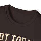 Not Today Satan I’m Busy T‑Shirt — Funny Christian Faith Graphic Tee
