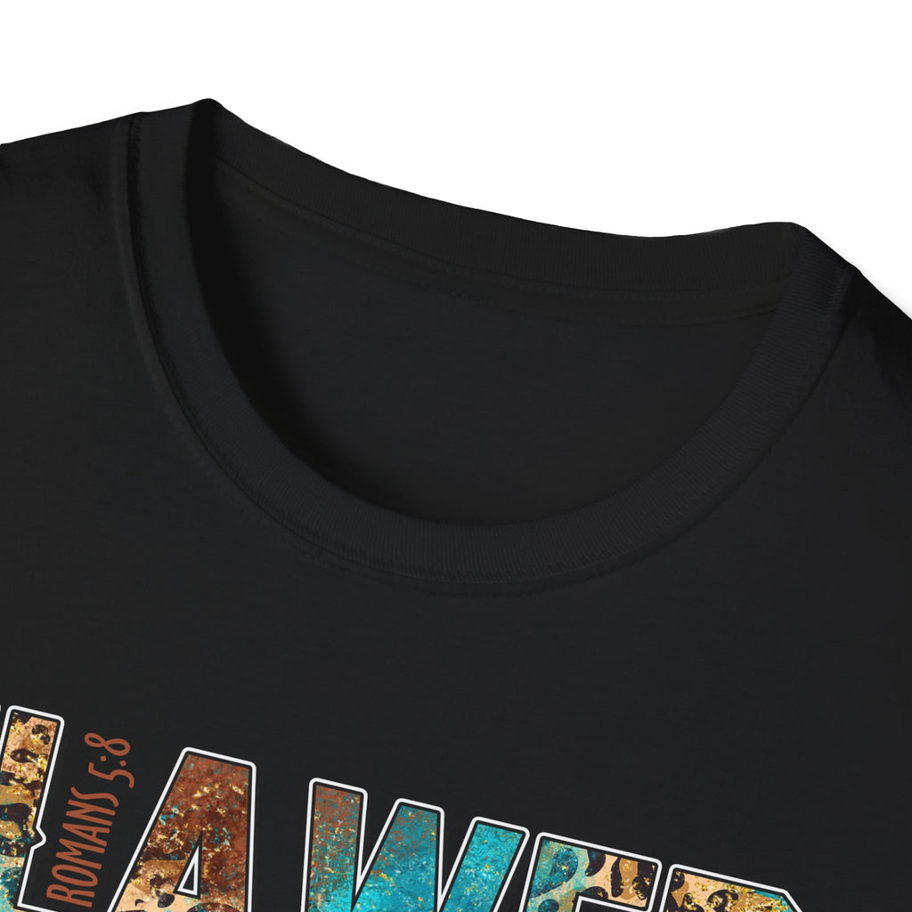Flawed But Still Worthy T-Shirt – Inspirational Graphic Tee