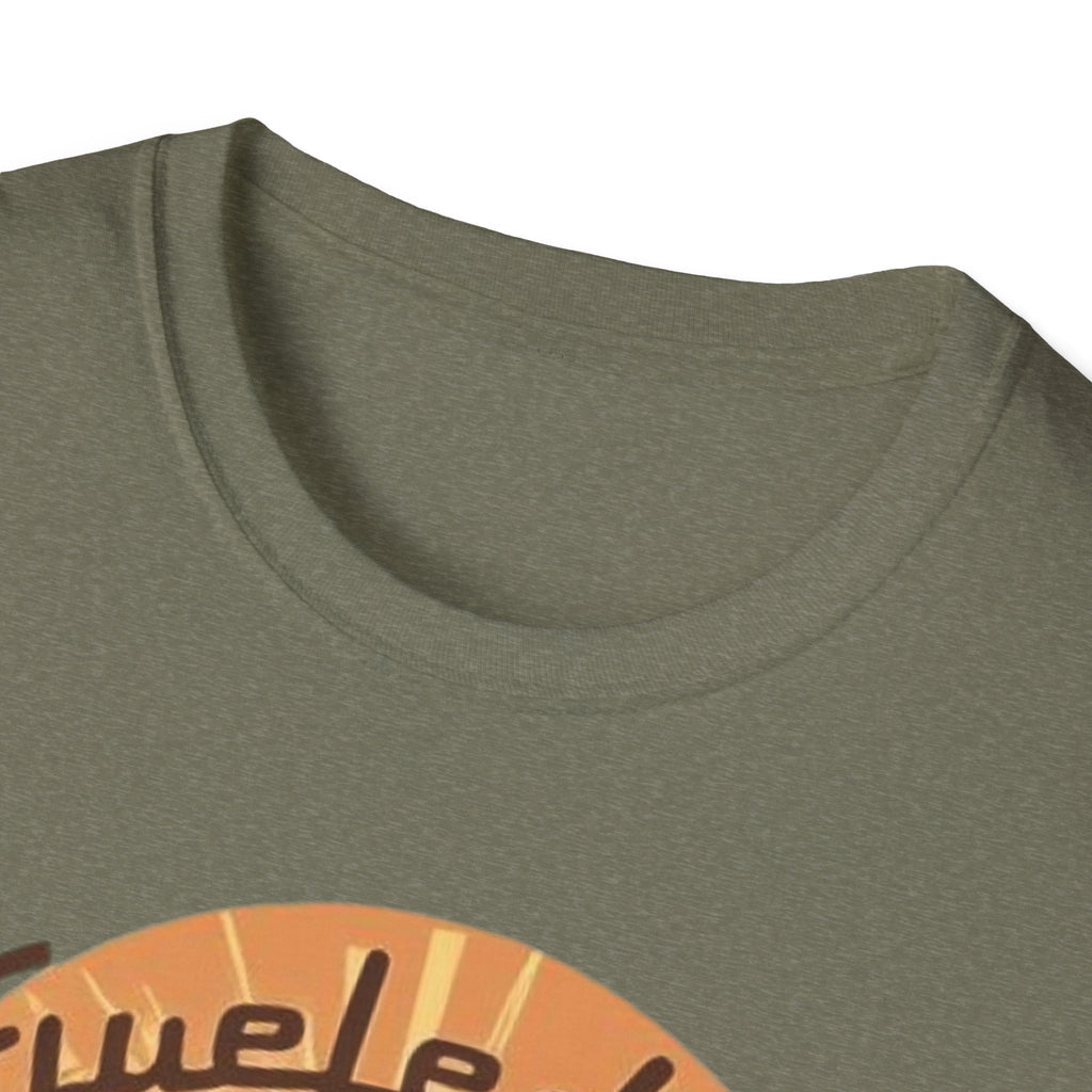 Fueled by Grace & Caffeine Van T-Shirt — Retro Coffee Roadtrip Tee