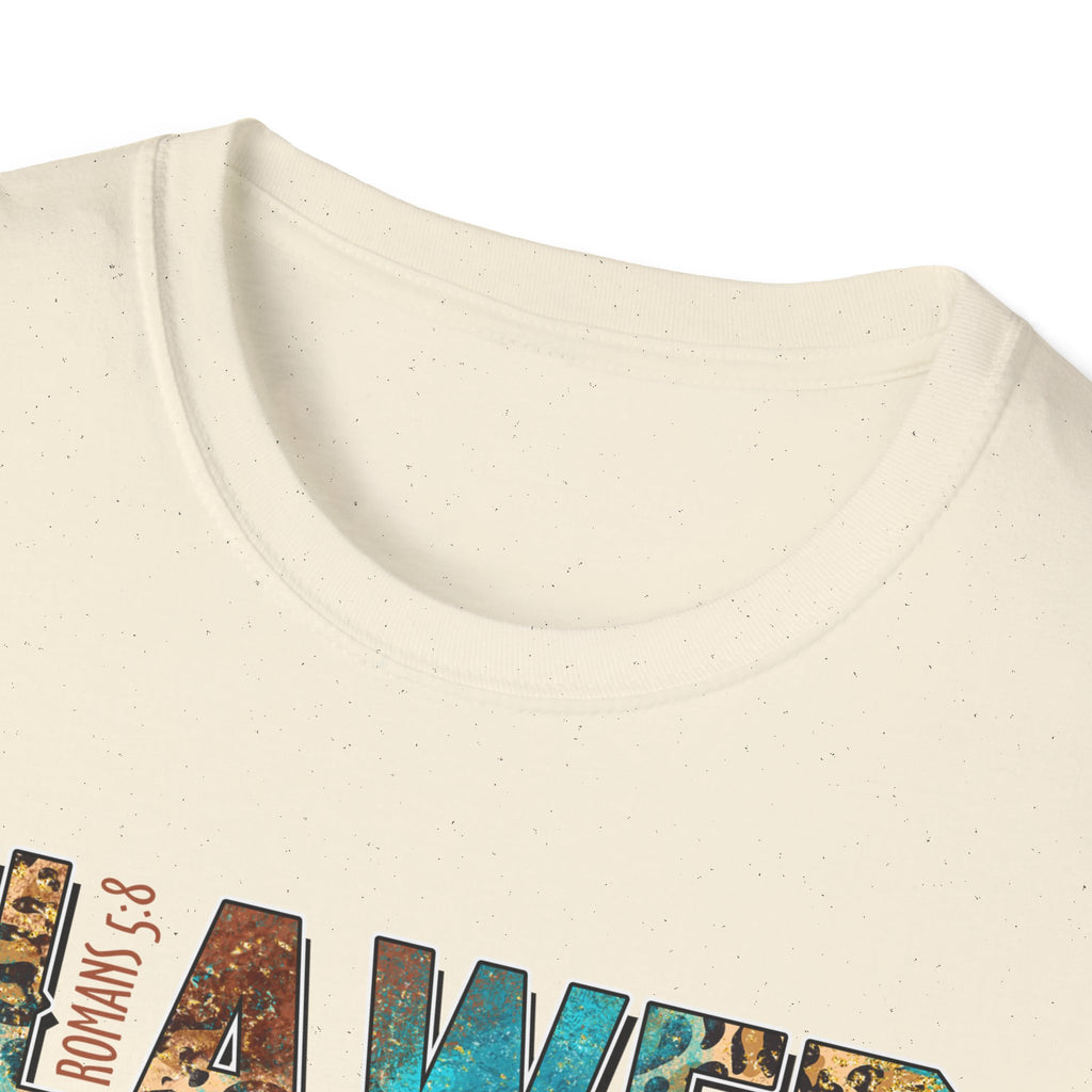 Flawed But Still Worthy T-Shirt – Inspirational Graphic Tee