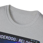 David vs Goliath Retro T-Shirt — "Underdog: Reloaded" Neon Graphic Tee
