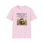 "Spiritually Mature, Emotionally Feral" Hedgehog Graphic Tee