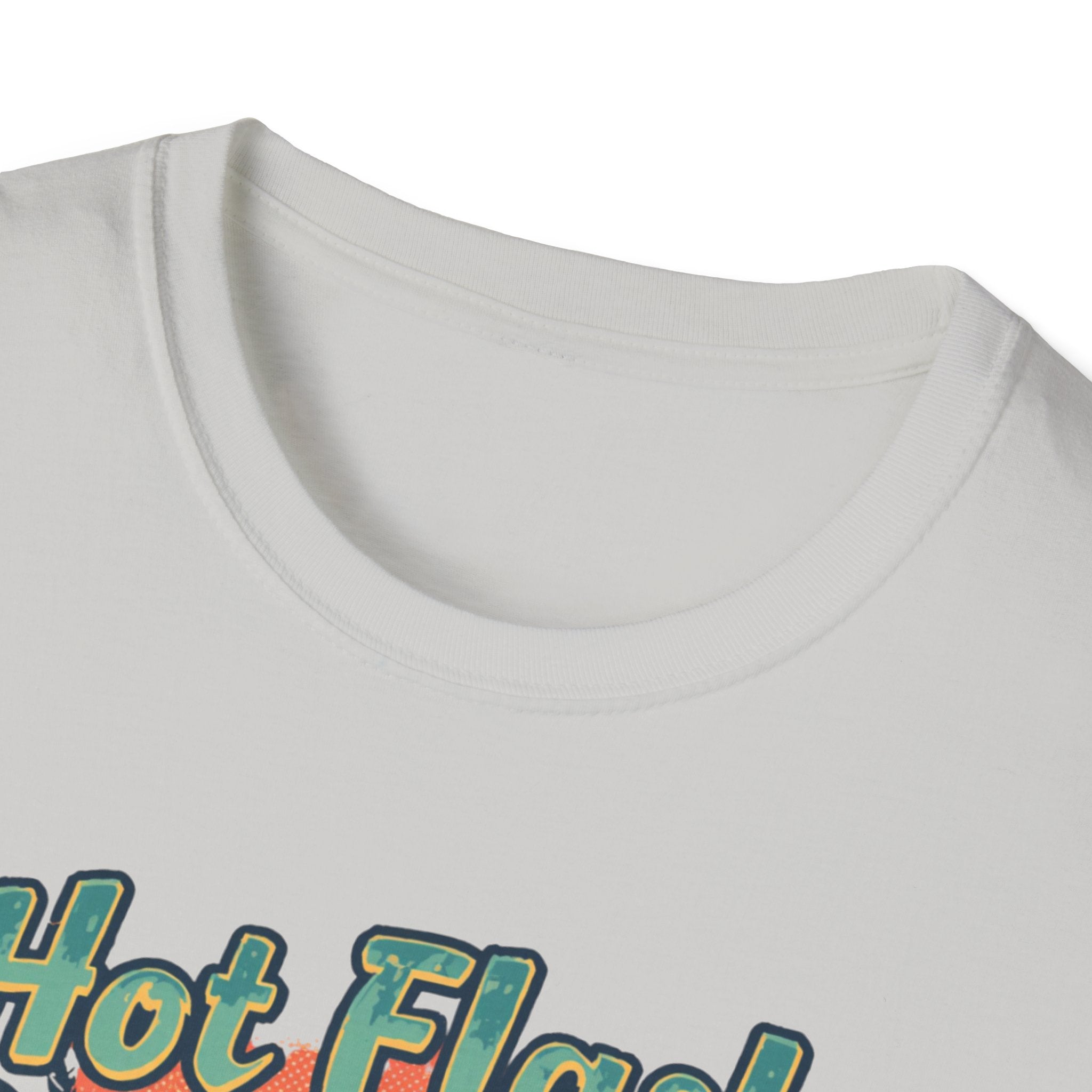 Hot Flash Summer Tour Retro Beach T-Shirt — Funny Menopause Graphic Tee