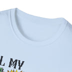 Faith T-Shirt — “All My Hope Is In Jesus” Sunflower Floral Design