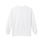 God Blessed the USA Crewneck Sweatshirt — Patriotic Christian American Flag Design