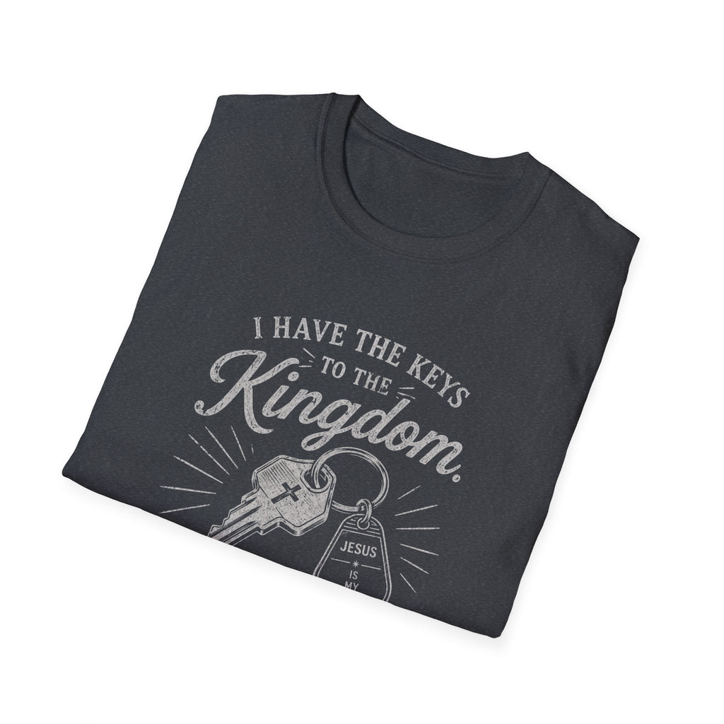 Kingdom Keys T-Shirt — "I Have the Keys to the Kingdom" Church Faith Tee