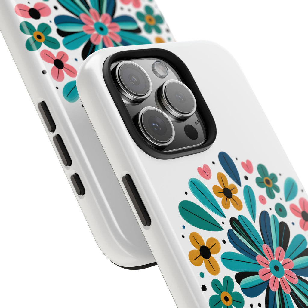 Tough Phone Case — “Love Like Jesus” Floral Christian iPhone Case