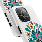 Tough Phone Case — “Love Like Jesus” Floral Christian iPhone Case