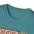 Heating & Cooling System T-Shirt — Retro HVAC Vacation Vibes Tee