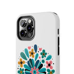 Tough Phone Case — “Love Like Jesus” Floral Christian iPhone Case