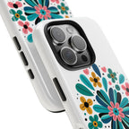 Tough Phone Case — “Love Like Jesus” Floral Christian iPhone Case
