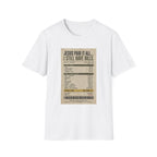 Jesus Paid It All Receipt Tee — 'I Still Have Bills' Christian Humor T-Shirt