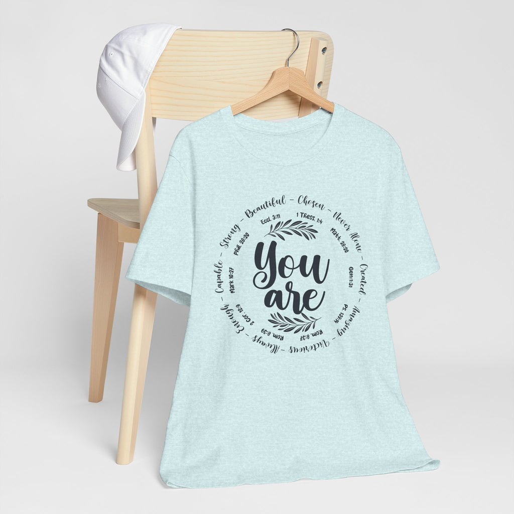 You Are Inspirational Tee — Positive Affirmation Graphic T‑Shirt
