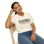 Flawed But Still Worthy T-Shirt – Inspirational Graphic Tee