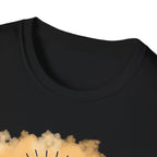 Be The Light Graphic T-Shirt — Floral Lightbulb Inspirational Tee