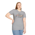 She Is Strong Floral T‑Shirt — Proverbs 31:25 Inspirational Women’s Tee