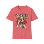 Too Saved For This T-Shirt — Vintage Tattoo Woman Graphic Tee