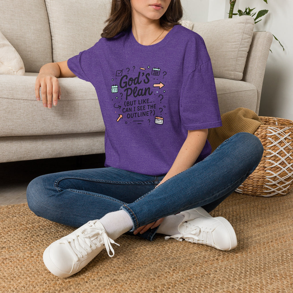 God's Plan Illustration T-Shirt