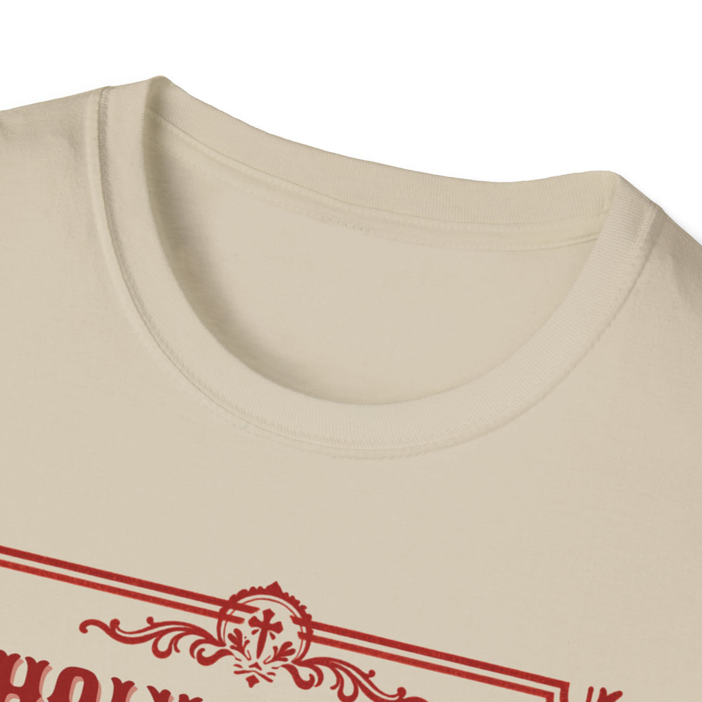Holy Water & Ibuprofen T-Shirt — Funny Gen X Survival Tee