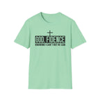 Faith Confidence T-Shirt — "God. Fidence" Christian Inspirational Tee