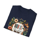 Inspirational T-Shirt — "God Is Still Writing Your Story" Floral Faith Tee