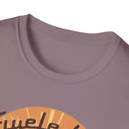Fueled by Grace & Caffeine Van T-Shirt — Retro Coffee Roadtrip Tee